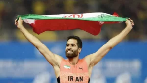 ویزای سریع‌ترین مرد ایران حسن تفتیان
